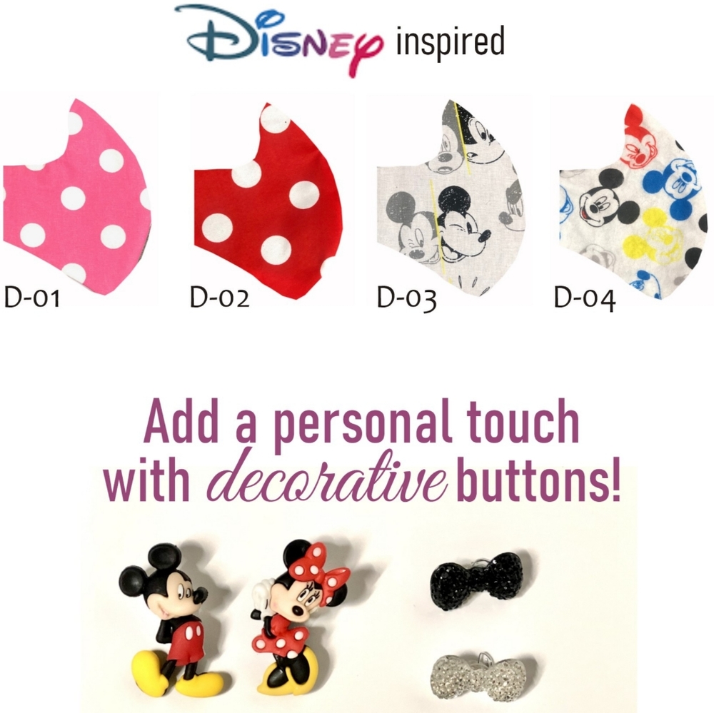 Disney inspired face masks